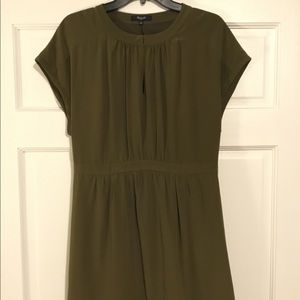 Madewell green dress